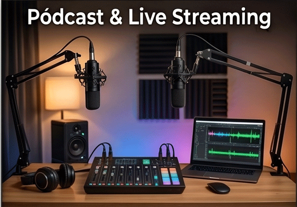 Pódcast y Streaming